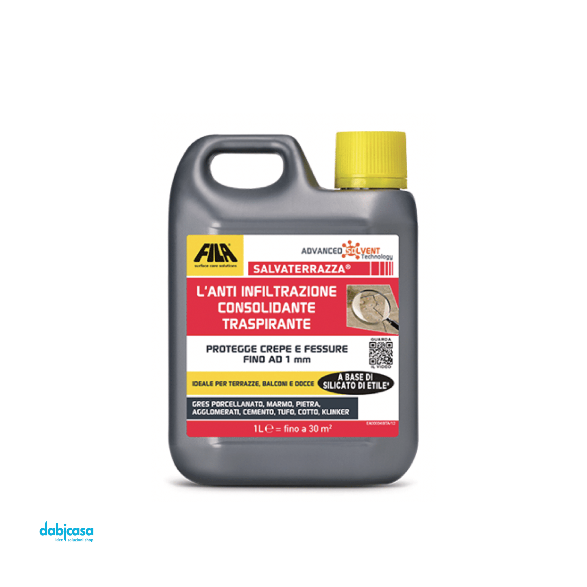 Fila "Salvaterrazza" Anti infiltrazione Consolidante Traspirante