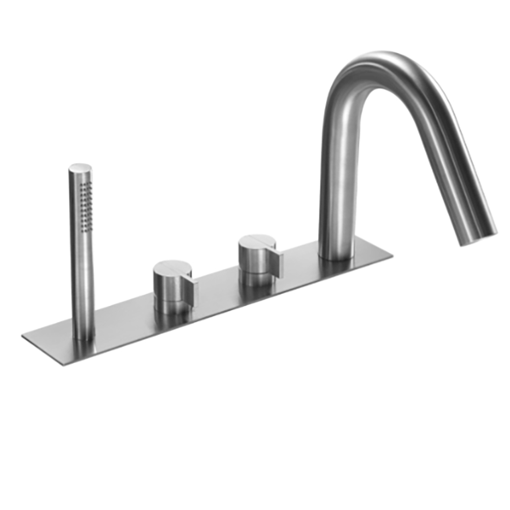 Miscelatore bordo vasca con canna lunga Insert Linki