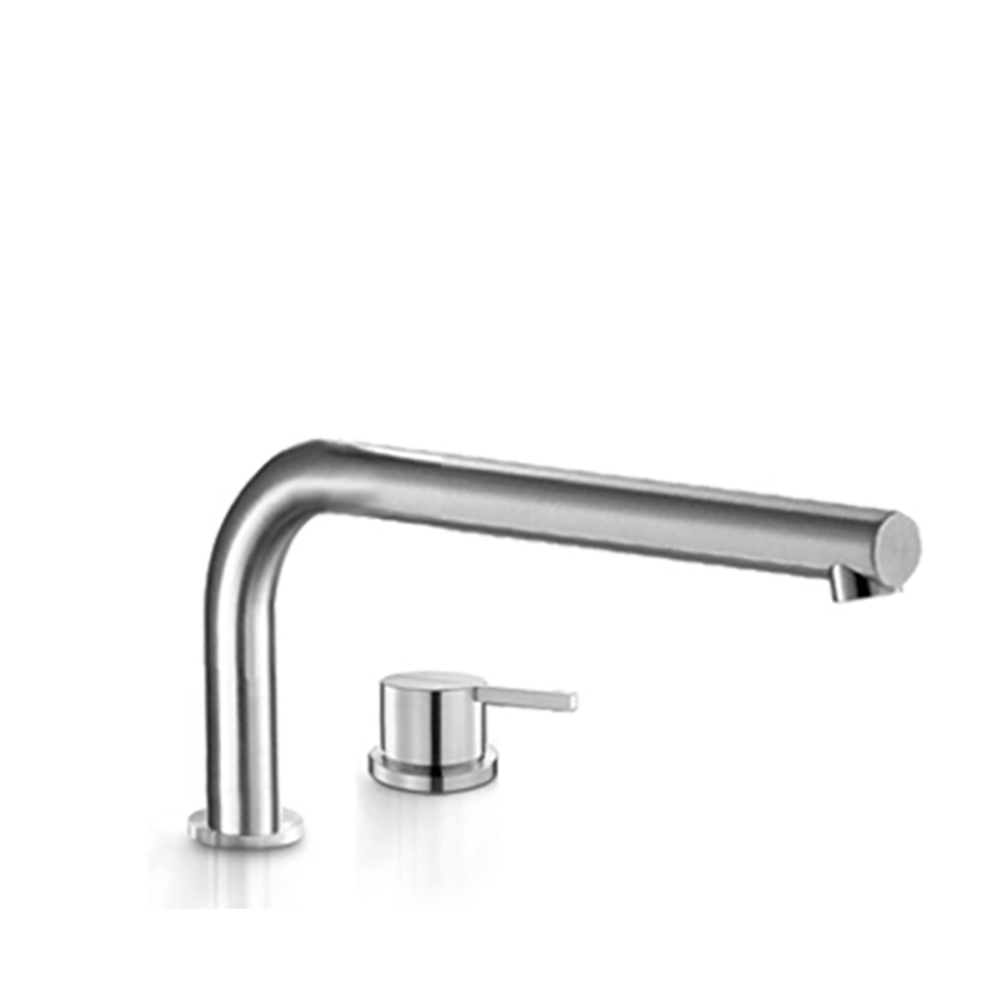 Miscelatore bordo vasca con canna di erogazione Stylo Linki