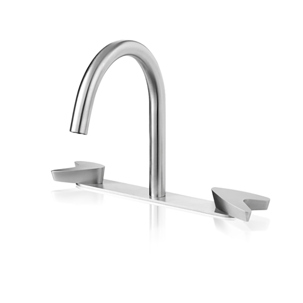 Miscelatore lavabo 3 fori con piastra Arrow Linki