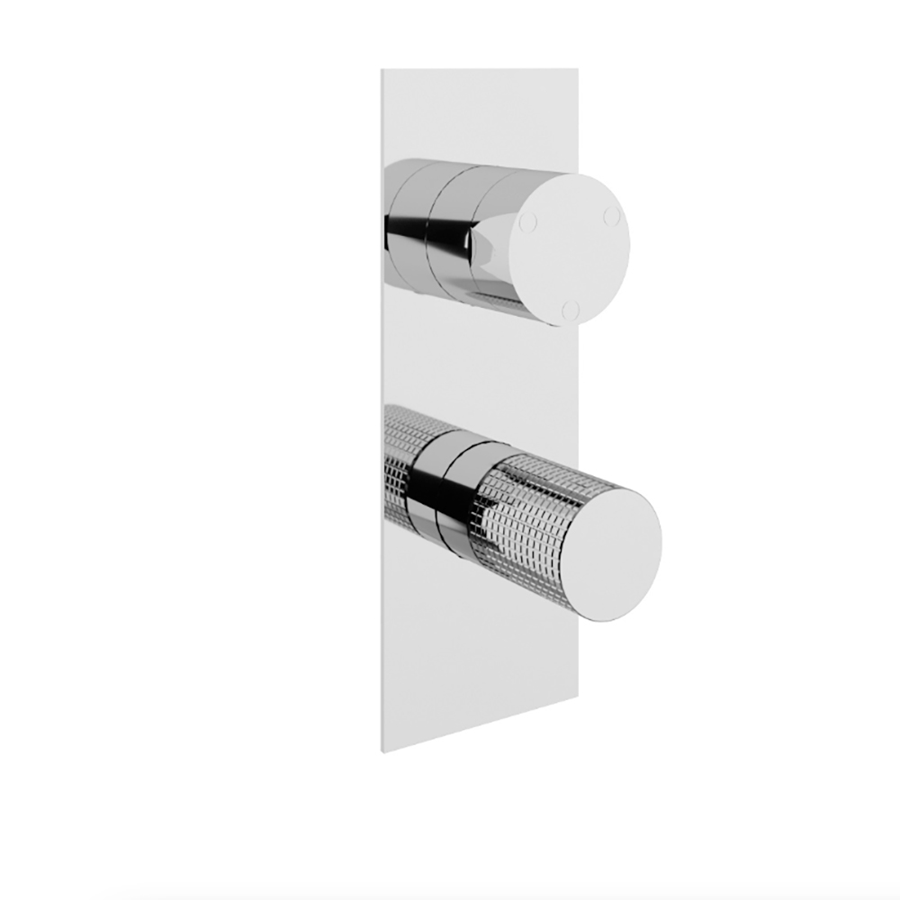 Miscelatore doccia 3 vie con piastra T30 Treemme