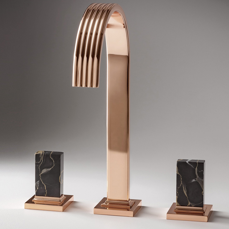 Batteria lavabo tre fori Kea Treemme