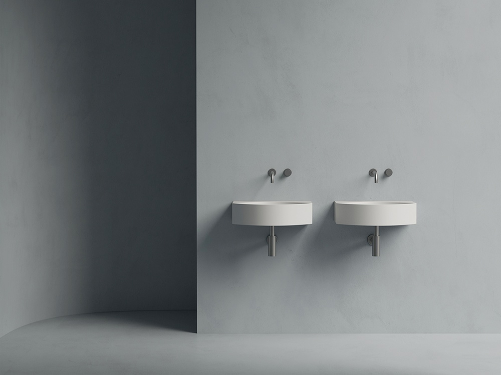 Lavabo sospeso 50 cm Occhio Valdama