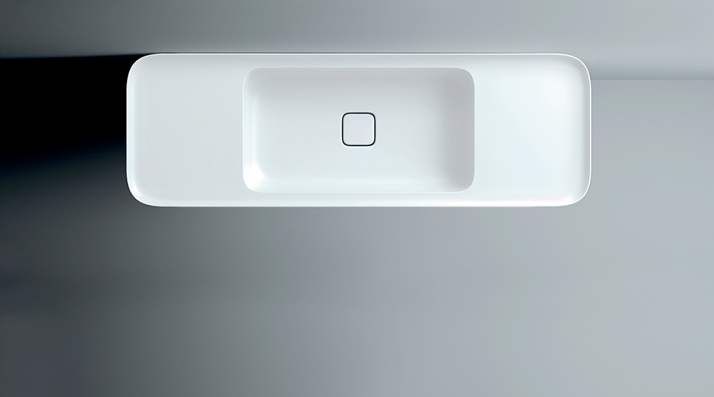 Lavabo da appoggio o sospeso Cameo 120 Valdama