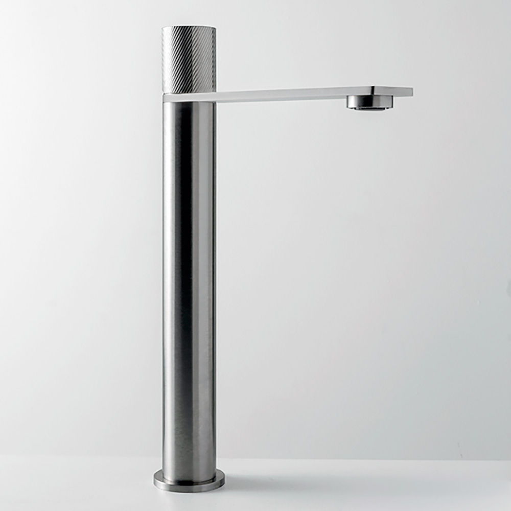 Rubinetteria lavabo in acciaio 3.6 Treemme