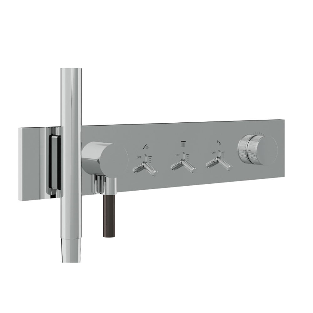 Miscelatore 3 vie con doccetta Watt Treemme