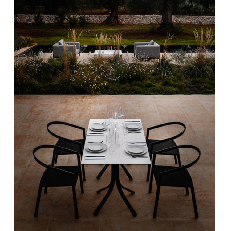 Tavolo rettangolare da giardino Push Contract Myyour