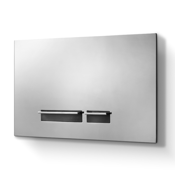 Placca wc in acciaio Accessori Linki