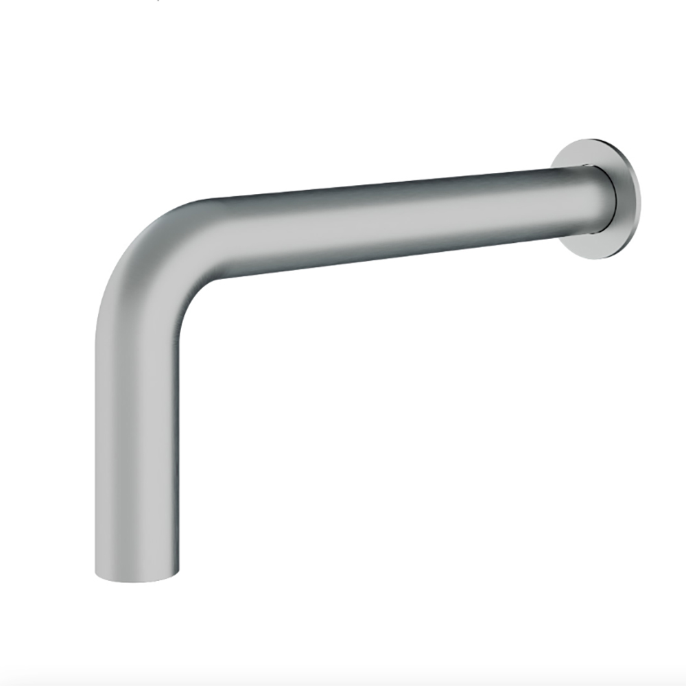 Soffione a parete in acciaio Treemme