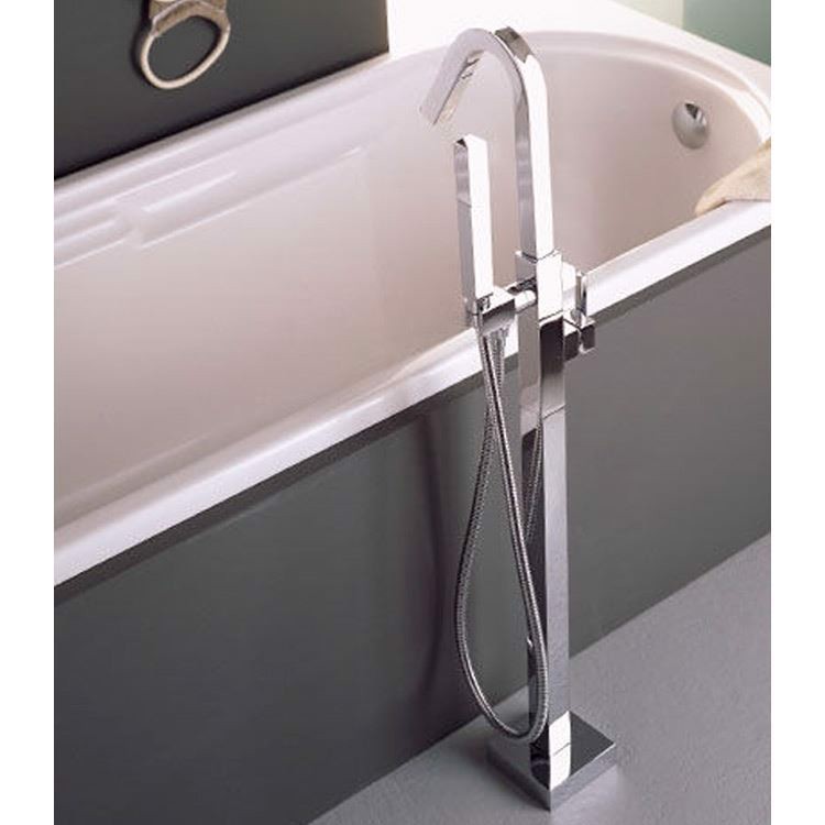 Miscelatore vasca da terra X-change_mono Treemme