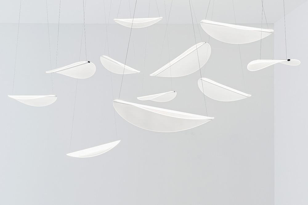 Lampada a sospensione tre fonti Diphy Stilnovo