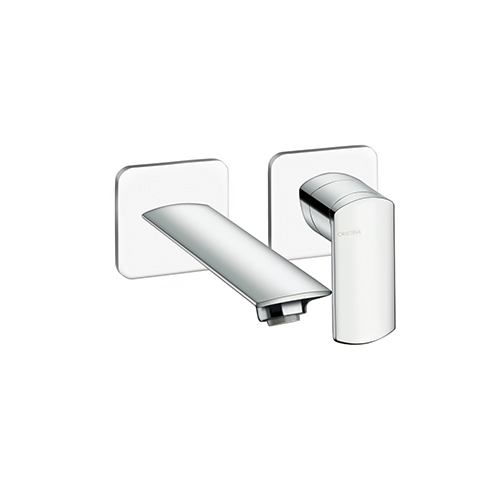 Miscelatore lavabo a parete senza piastra Profilo Cristina Rubinetterie