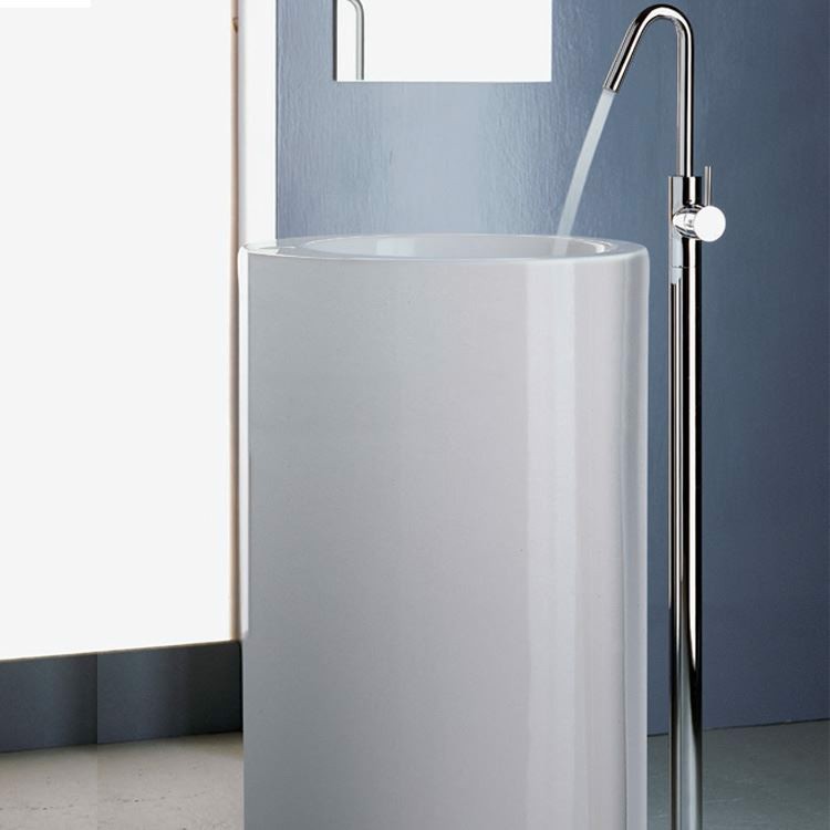 Miscelatore lavabo da terra X-change_mono Treemme