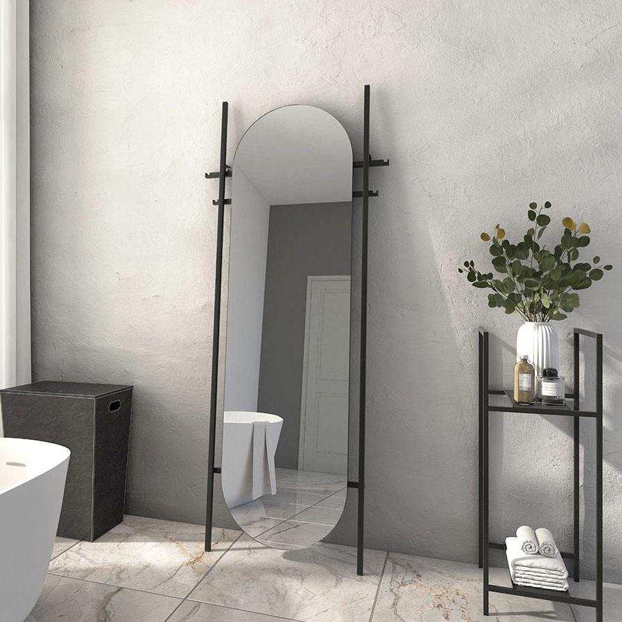 Specchio da terra con appendi abiti Lolita Koh-I-Noor