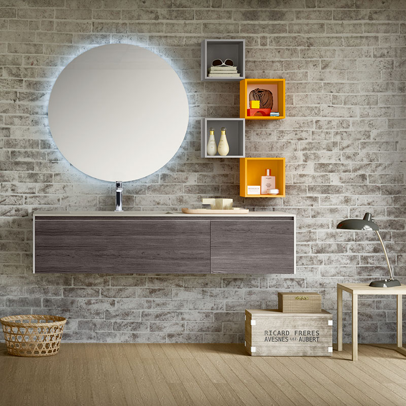 Mobile bagno sospeso Change 13 Gruppo Geromin