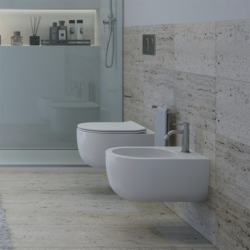 Wc e bidet sospesi Milady Olympia