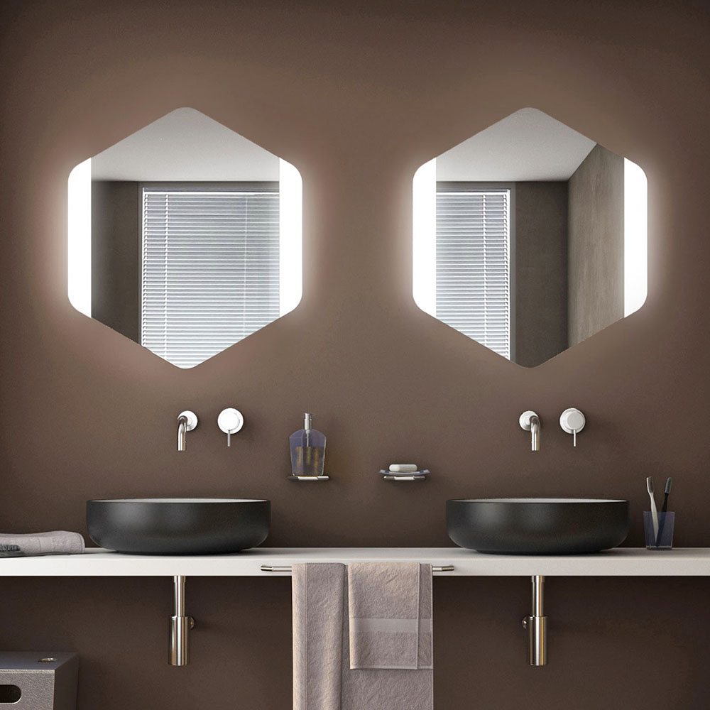 Specchiera con illuminazione frontale laterale Koh-I-Noor