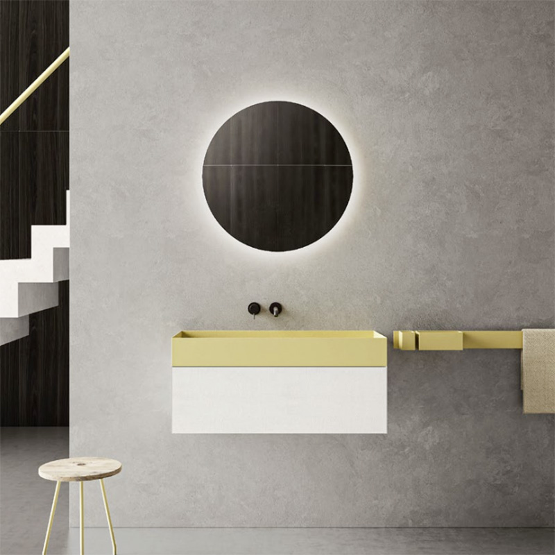 Mobile bagno con lavabo sospeso Less Moab80