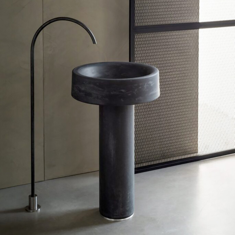Lavabo freestanding in calcestruzzo LVC Moab80