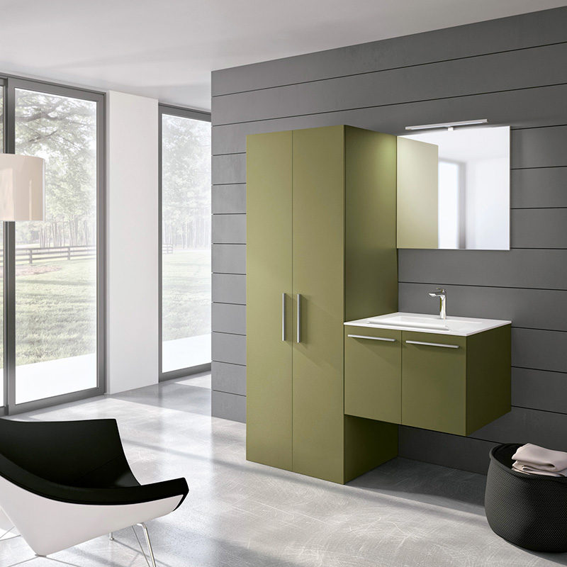 Mobile con colonna per lavatrice e asciugatrice Store 13 Geromin