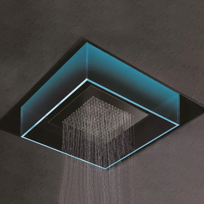 Soffione con cromoterapia Aqualite Newform