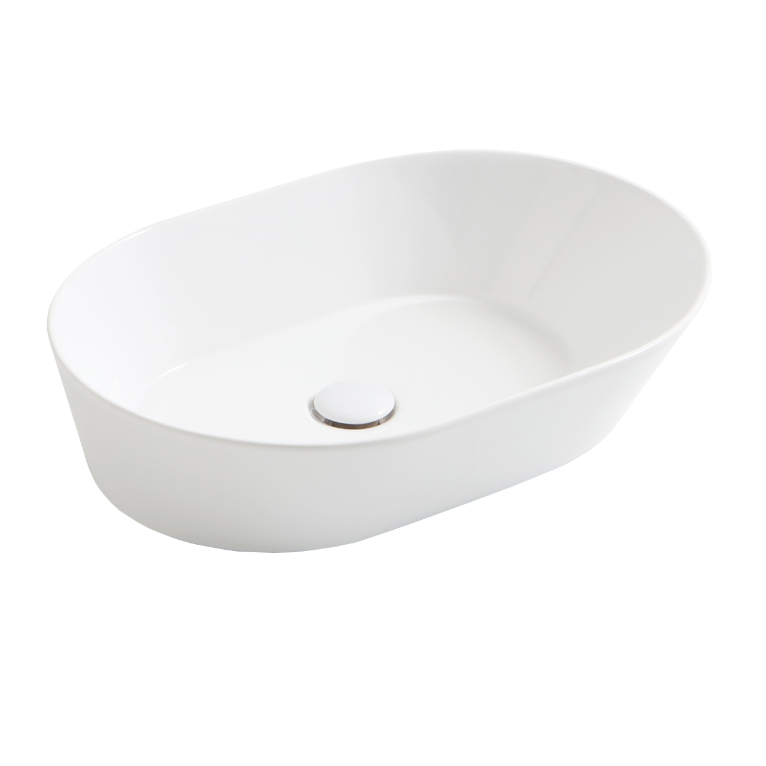Lavabo ovale da appoggio Wave 02 Simas