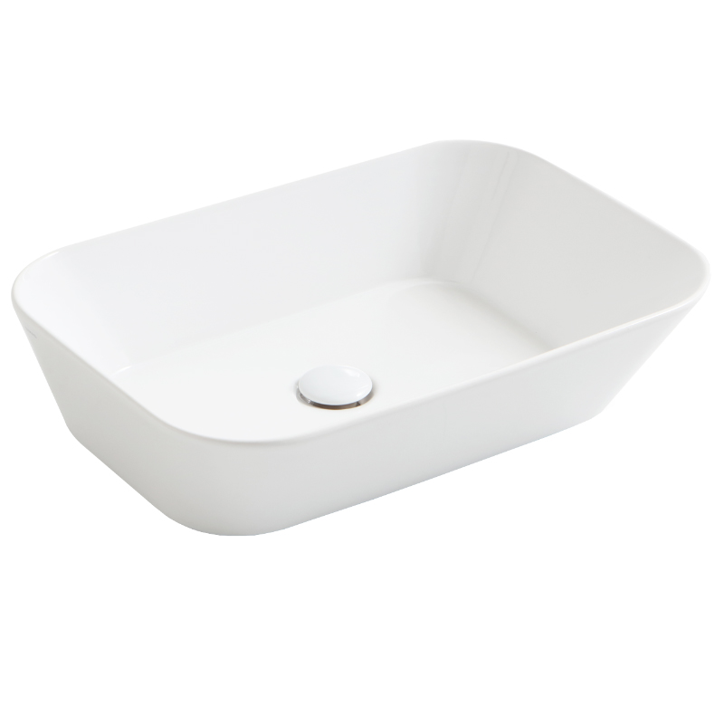 Lavabo da appoggio rettangolare Wave 04 Simas