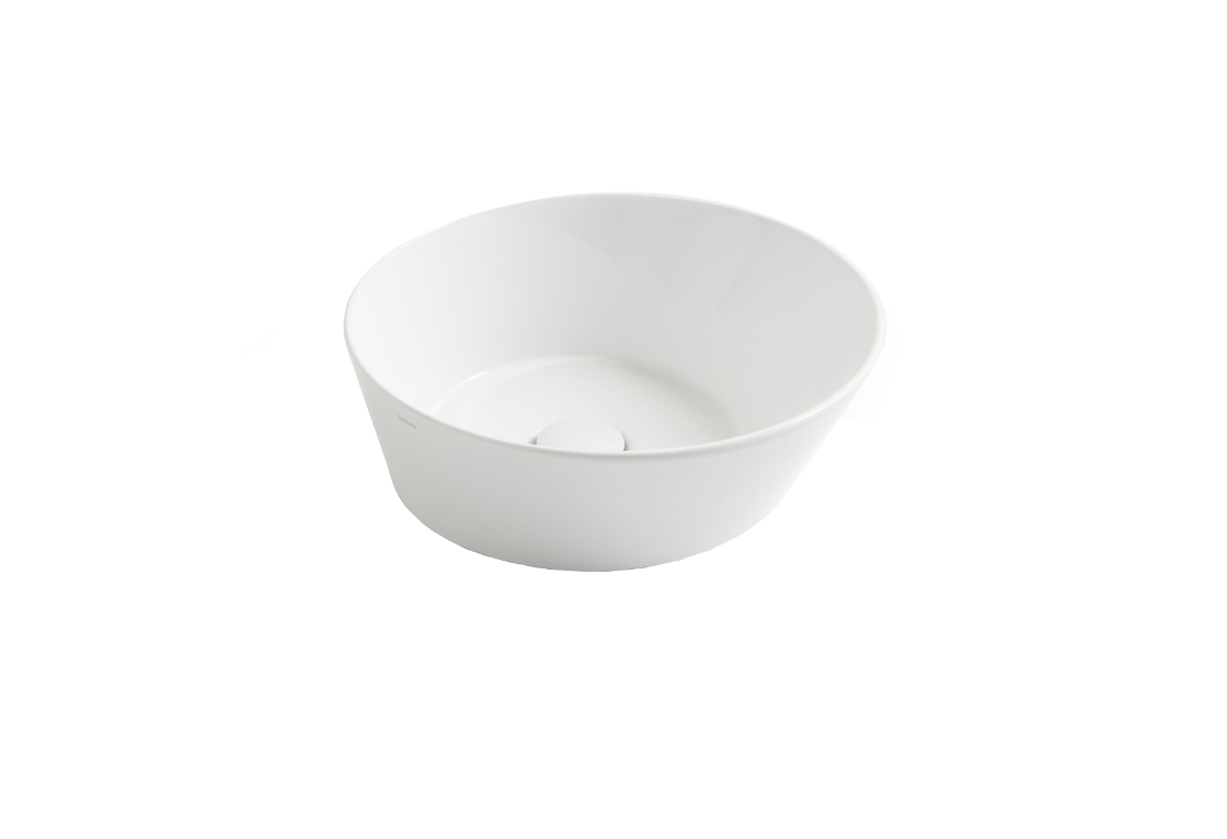 Lavabo da appoggio tondo Wave 01 Simas