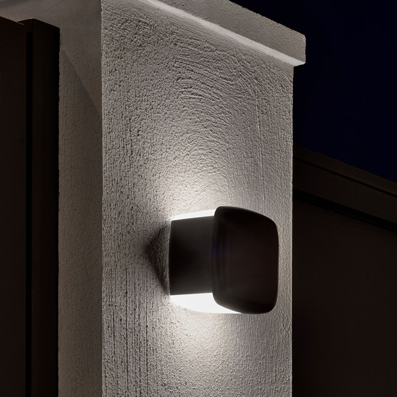 Lampada da parete MiniWhite_Cover_Q Double Decòrative