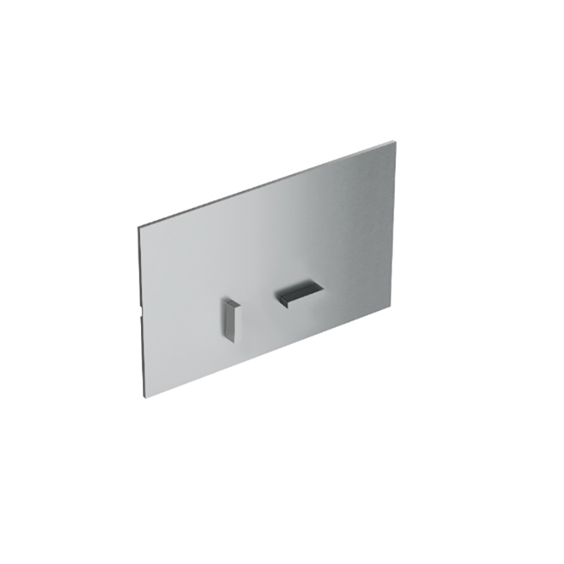 Placca wc in ottone Treemme