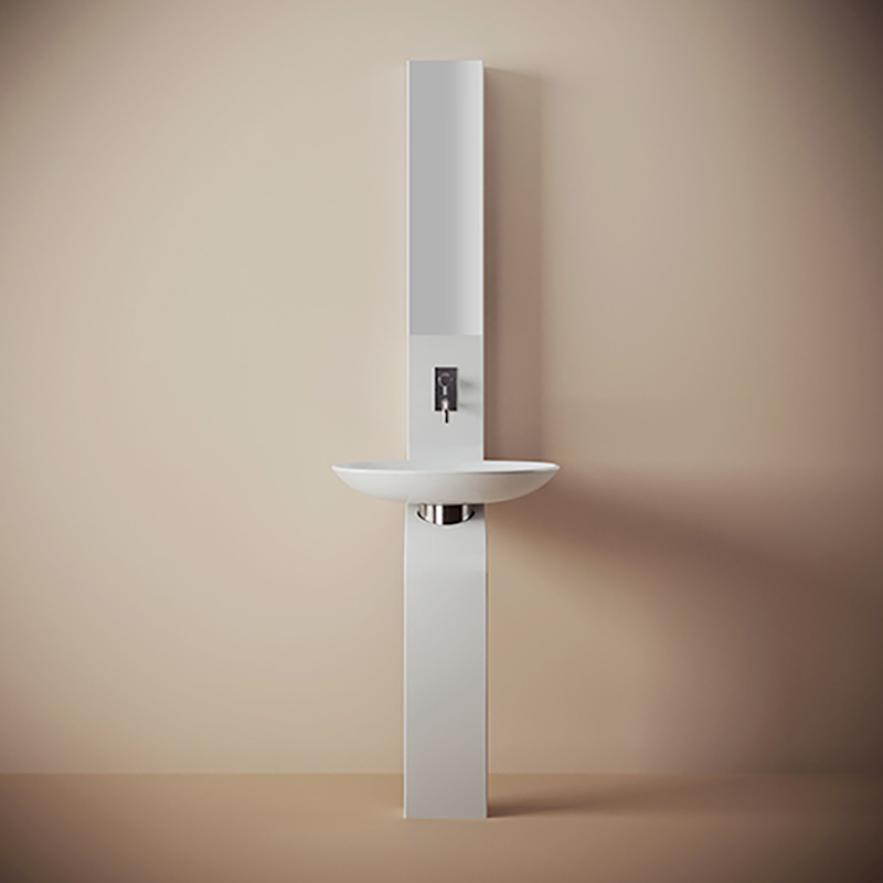 Colonna con lavabo integrato La Fontana 2.0 Artceram