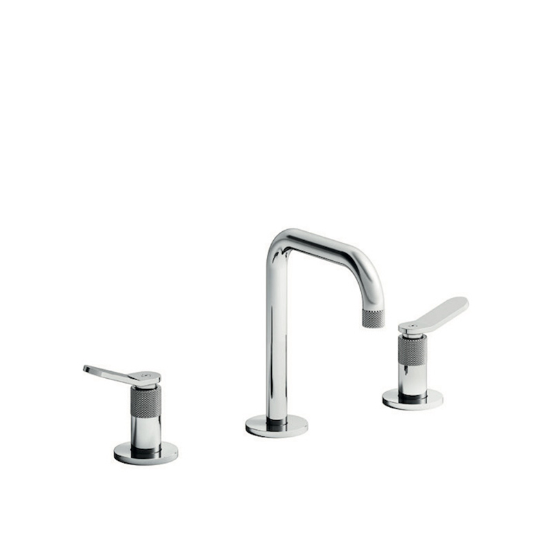 Miscelatore bicomando per lavabo a tre fori East Side Cristina Rubinetterie
