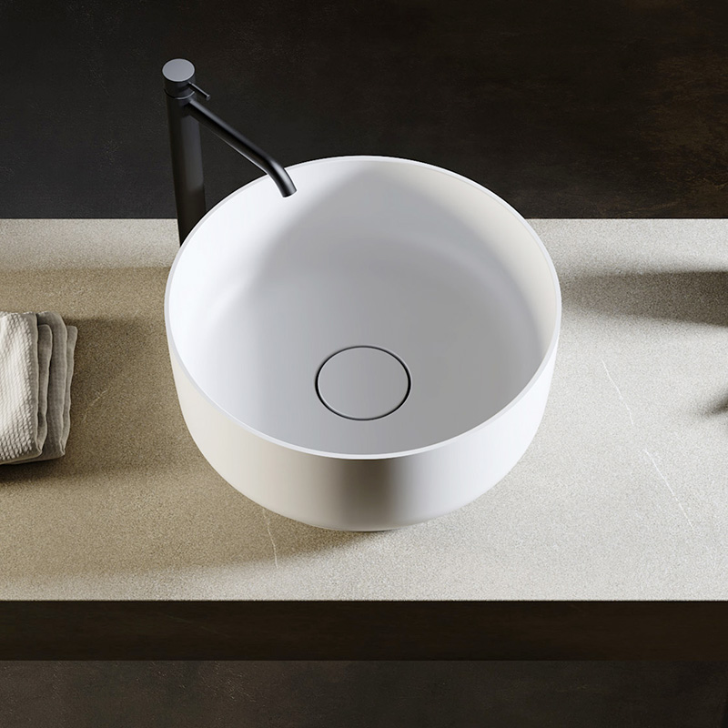 Lavabo da appoggio Circle Horizon Relax design