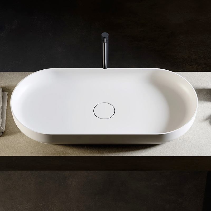 Lavabo da appoggio Maxi Horizon Relax design