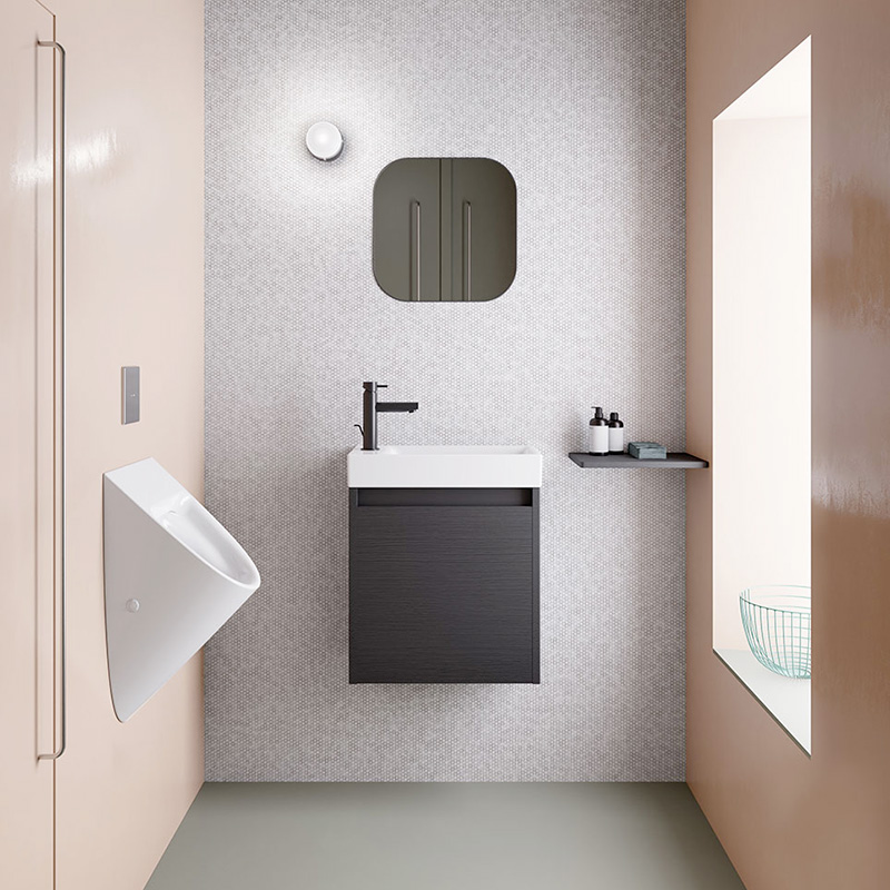 Orinatoio sospeso Rimless 31x30 cm Community Gsi