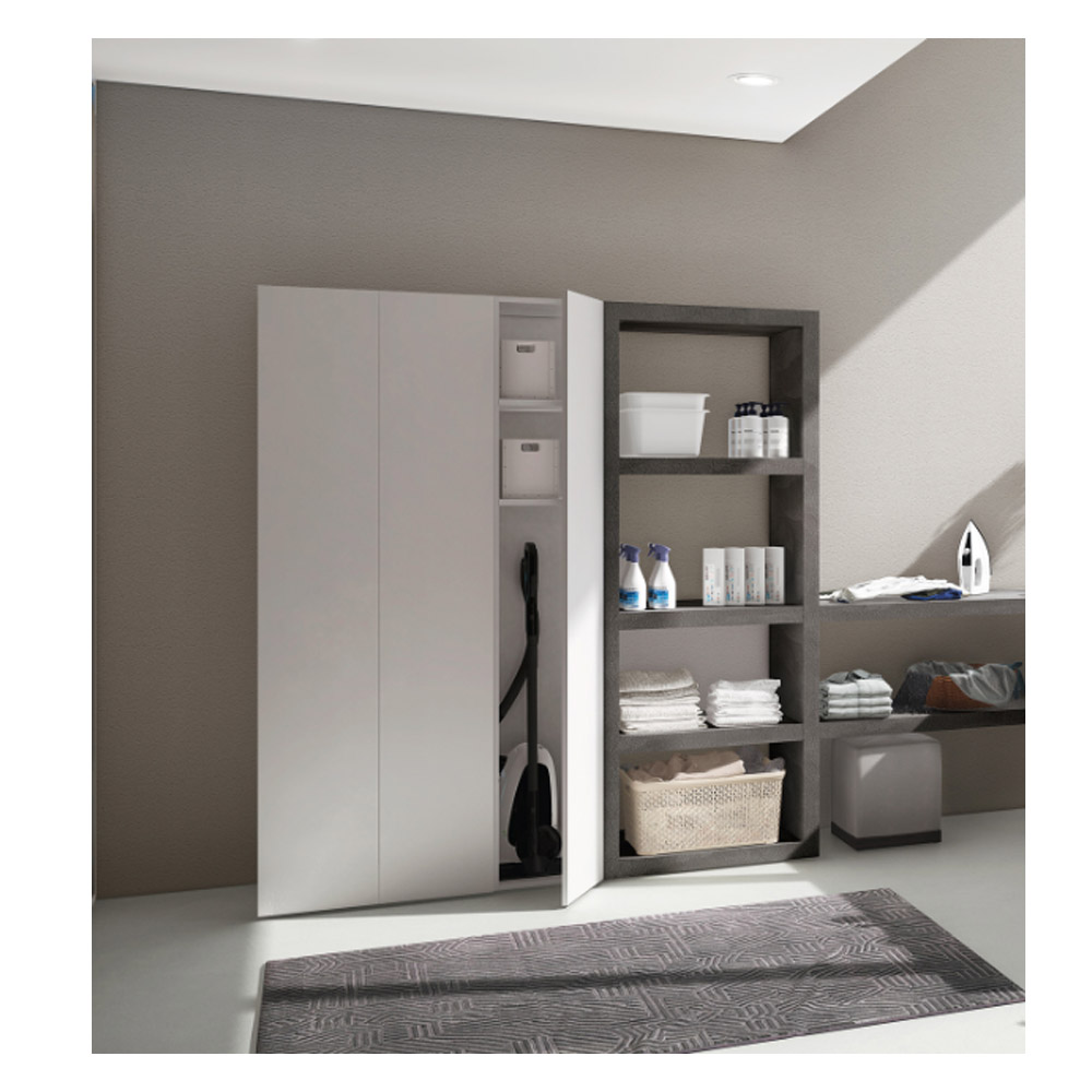 Colonne con ripiani per la lavanderia Store Geromin