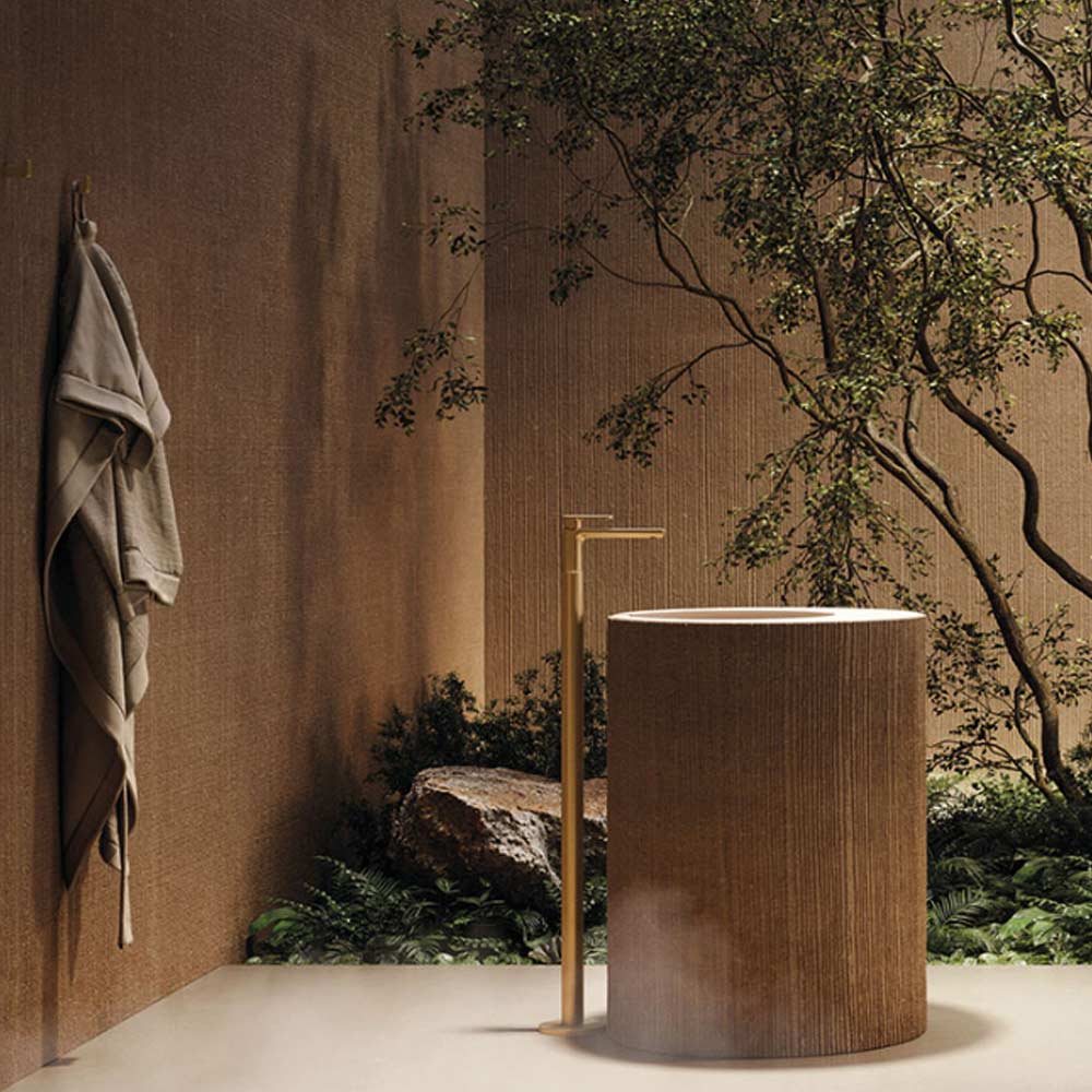 Miscelatore monoforo per lavabo freestanding Haka Newform