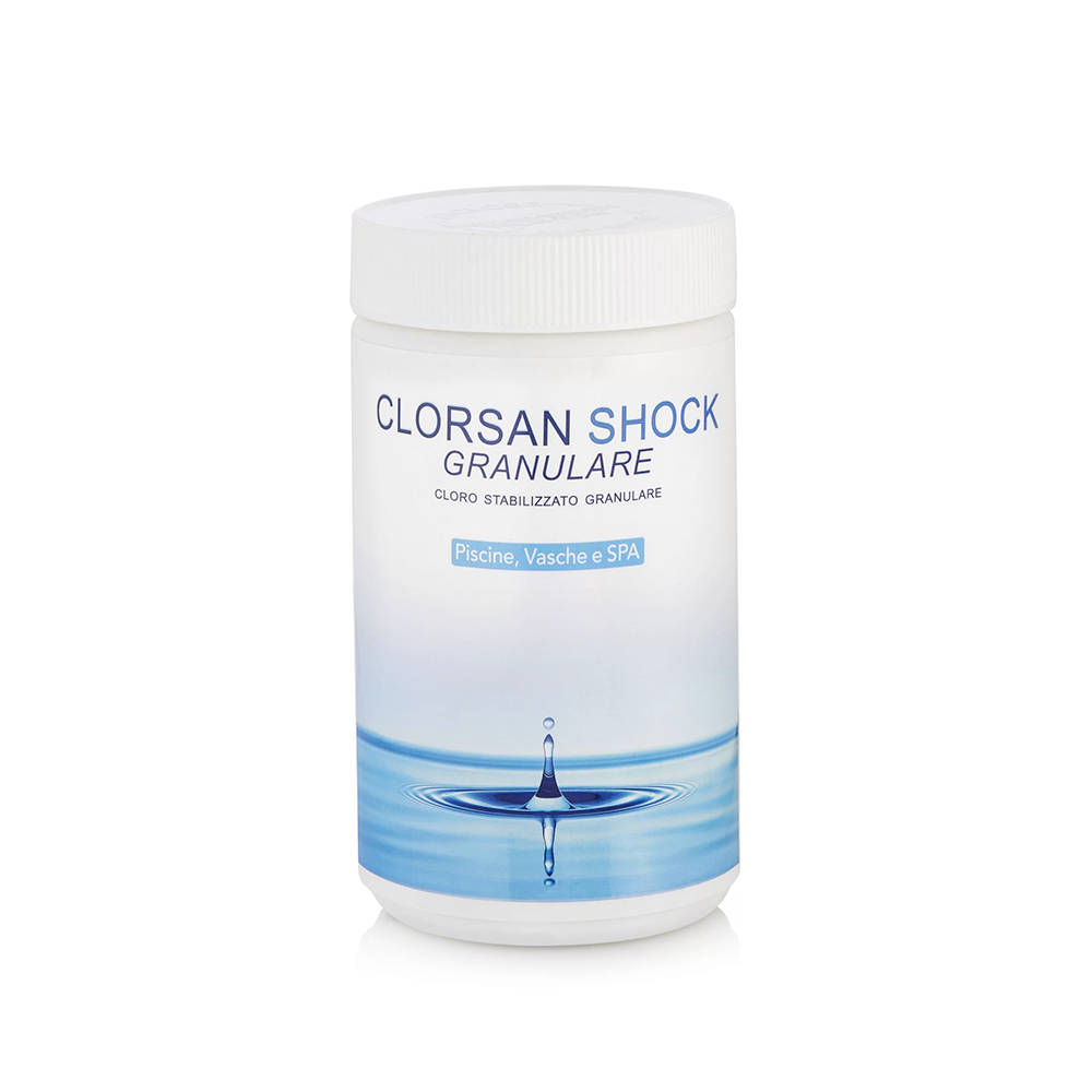Sanificante Clorsan Shock Granulare per piscine e SPA Wilmir