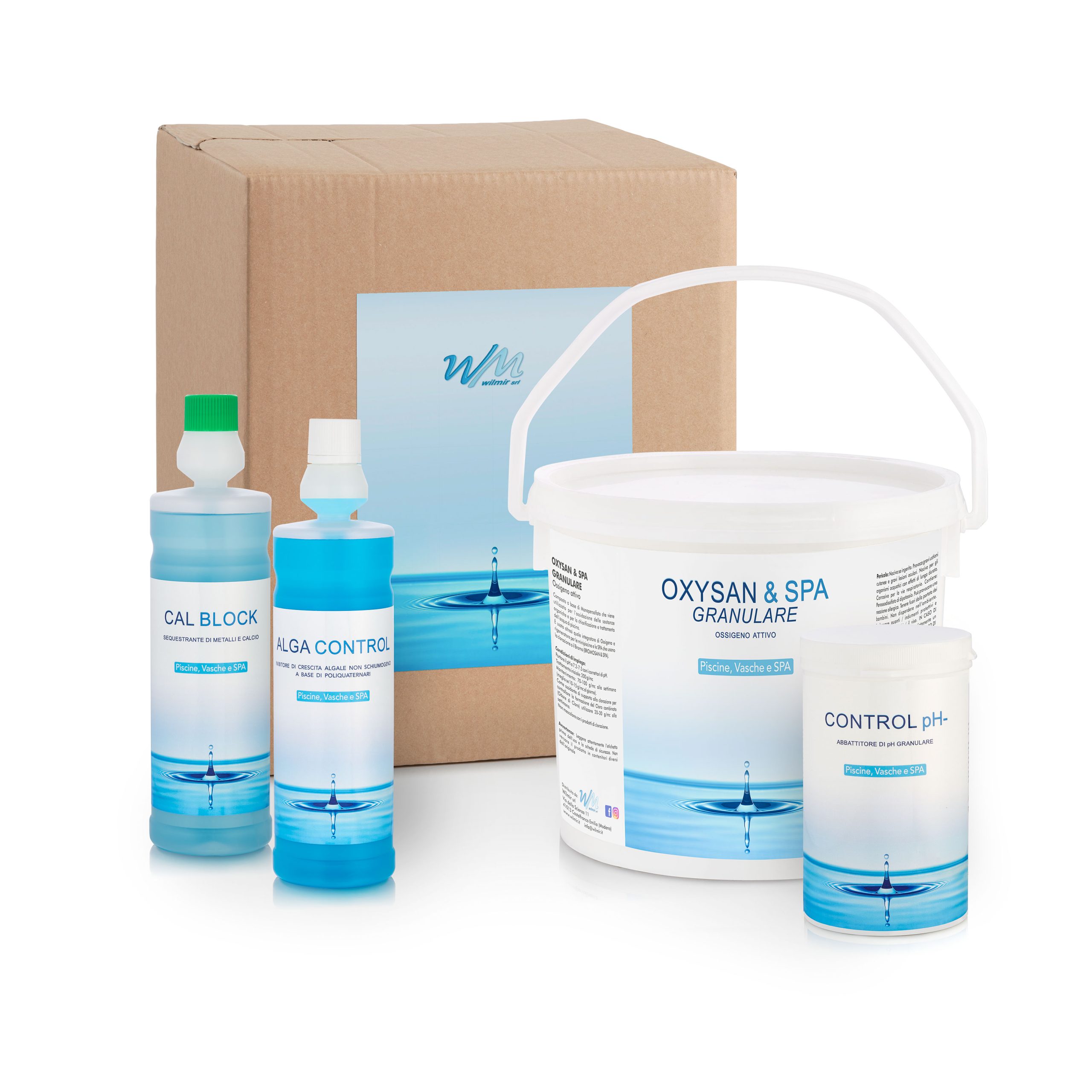 Kit Manutenzione OxySan & SPA granulare Wilmir