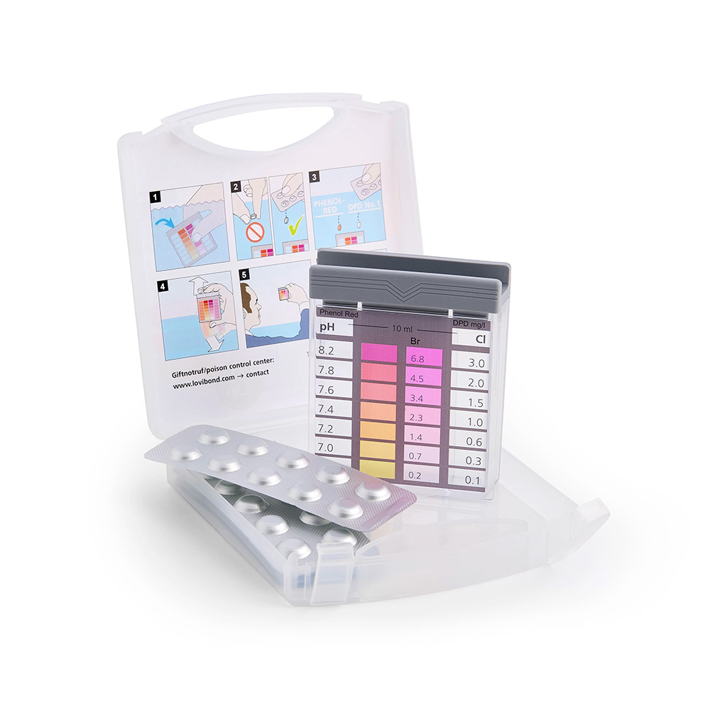 Tester per piscine di Ph-Bromo-Cloro Wilmir