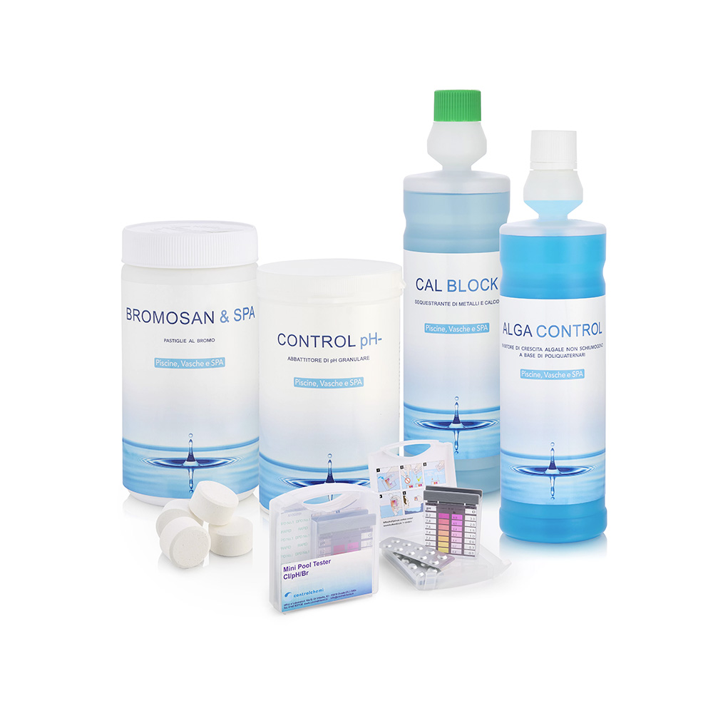 Kit Manutenzione senza dosatore Acqua Bromosan & SPA Wilmir