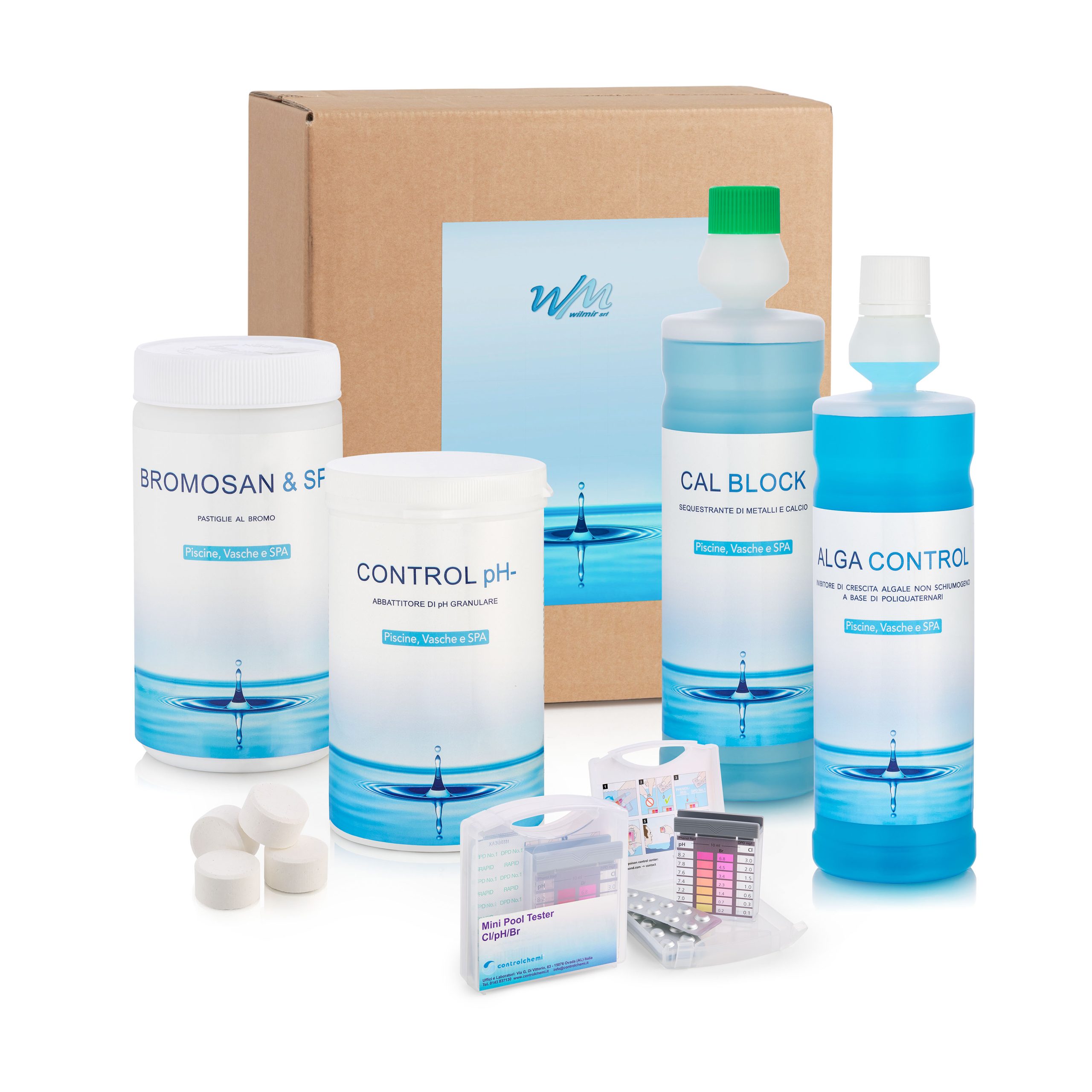 Kit Manutenzione Acqua Bromosan & SPA Wilmir