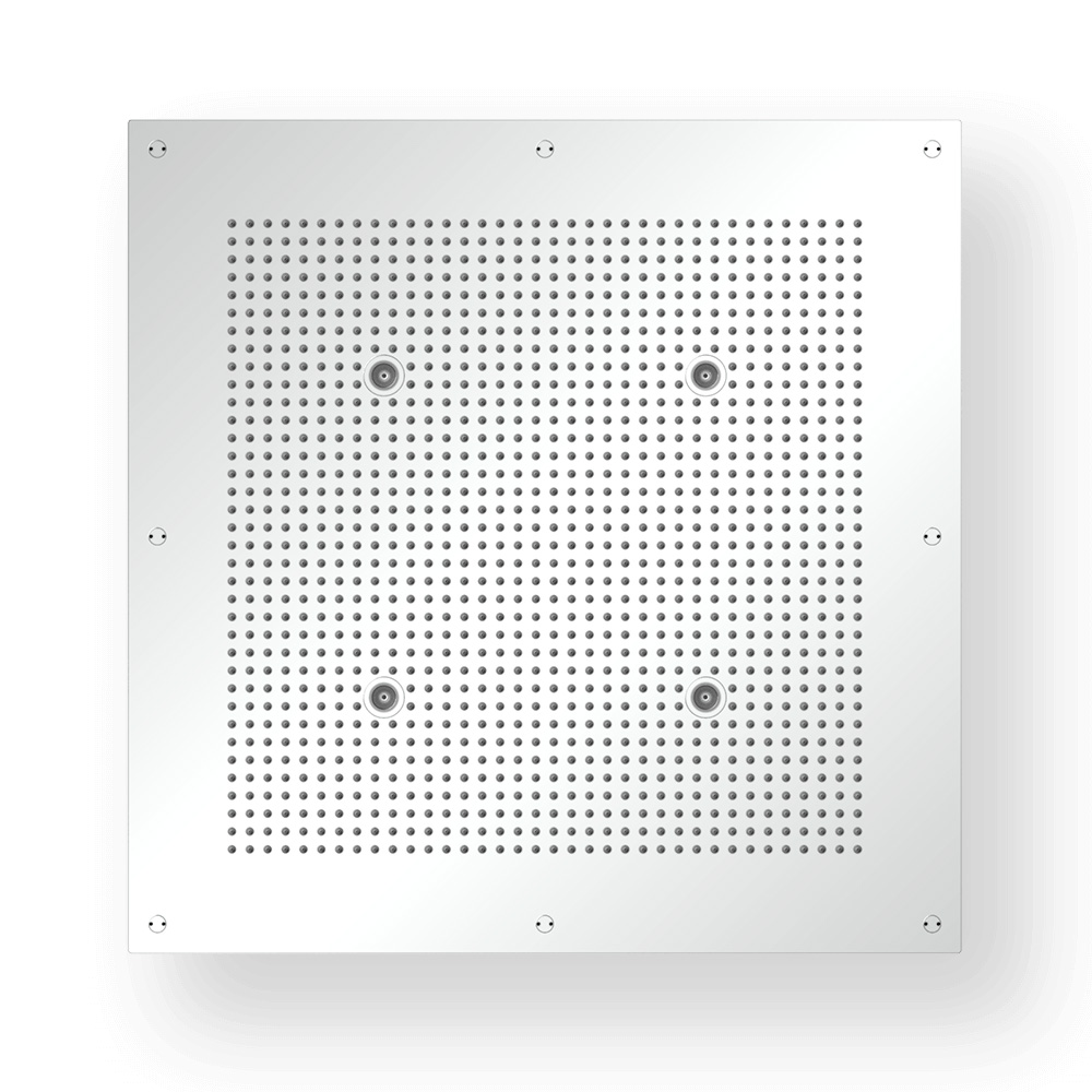 Soffione con cromoterapia 700 x 700 mm Sensus Aquaform