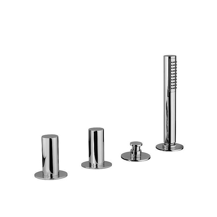 Batteria per bordo vasca senza bocca Frattini Pepe