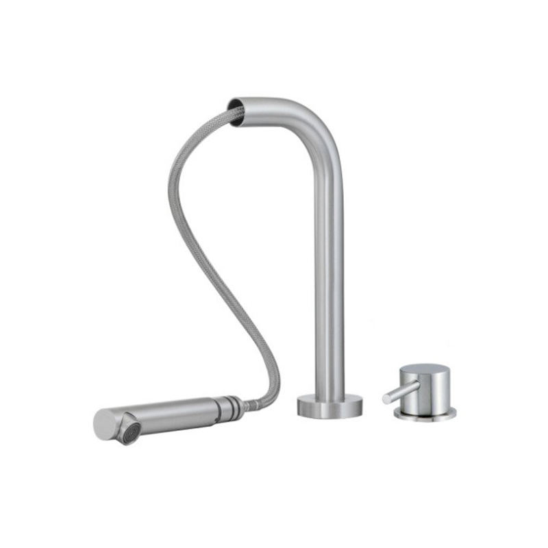 Miscelatore lavello con doccetta estraibile 40mm Treemme