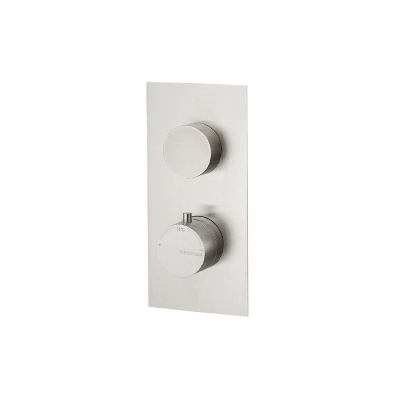 Termostatico ad incasso per doccia con deviatore a 2 o 3 uscite 40mm Treemme