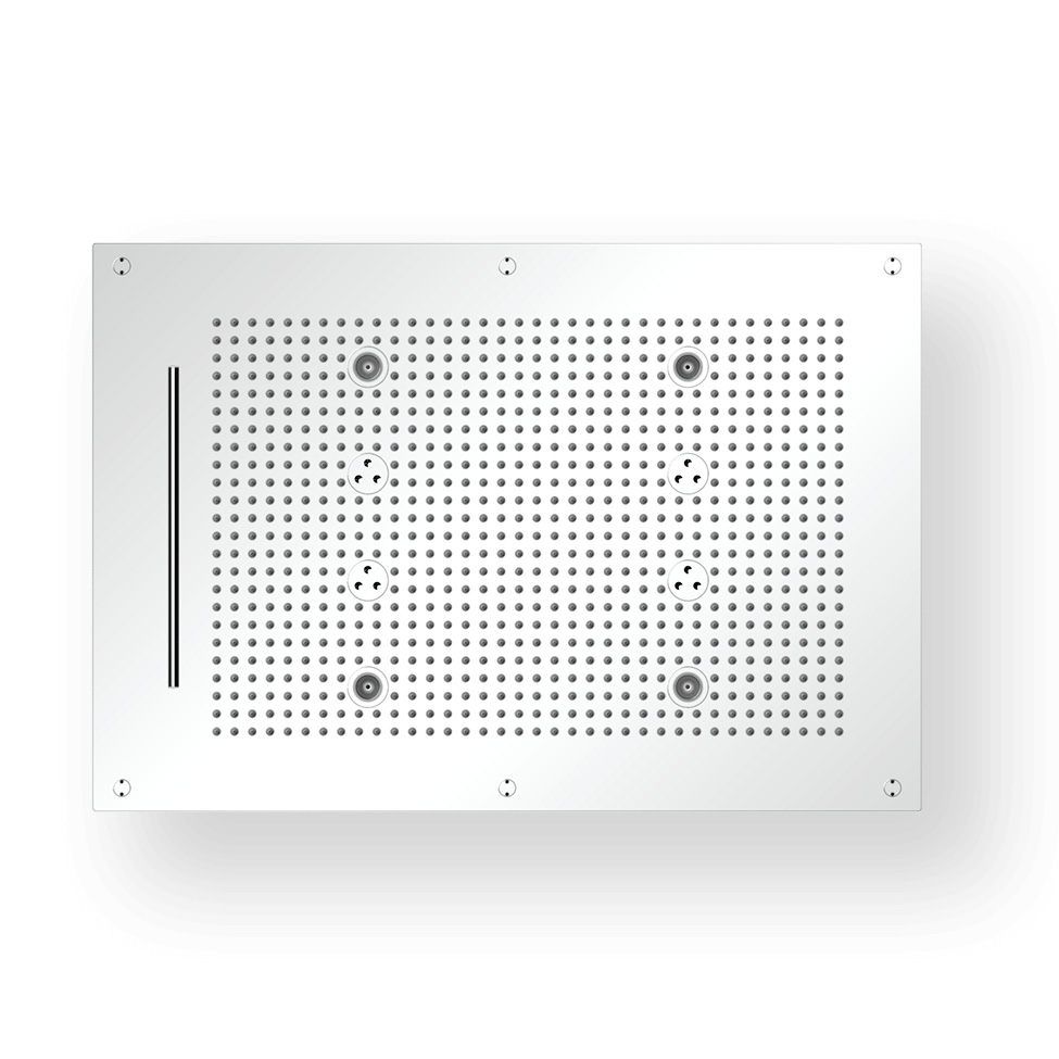 Soffione multifunzione a cascata 700 x 480 mm Sensus Aquaform