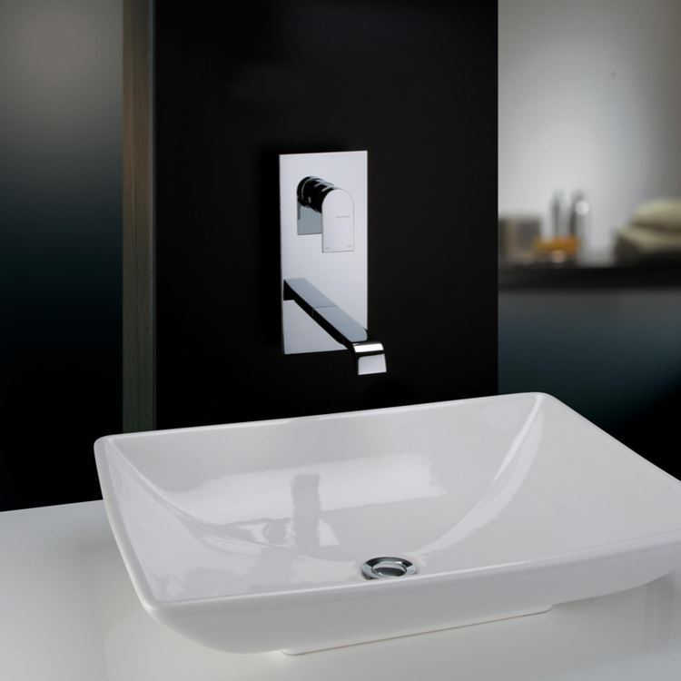 Miscelatore a parete verticale Frattini Tolomeo