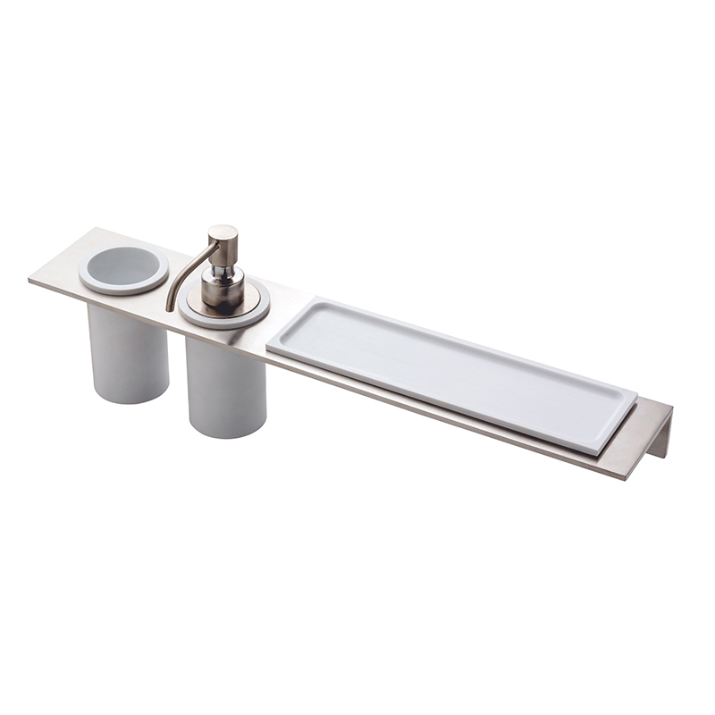 Dispenser, bicchiere e portaoggetti 5mm Treemme