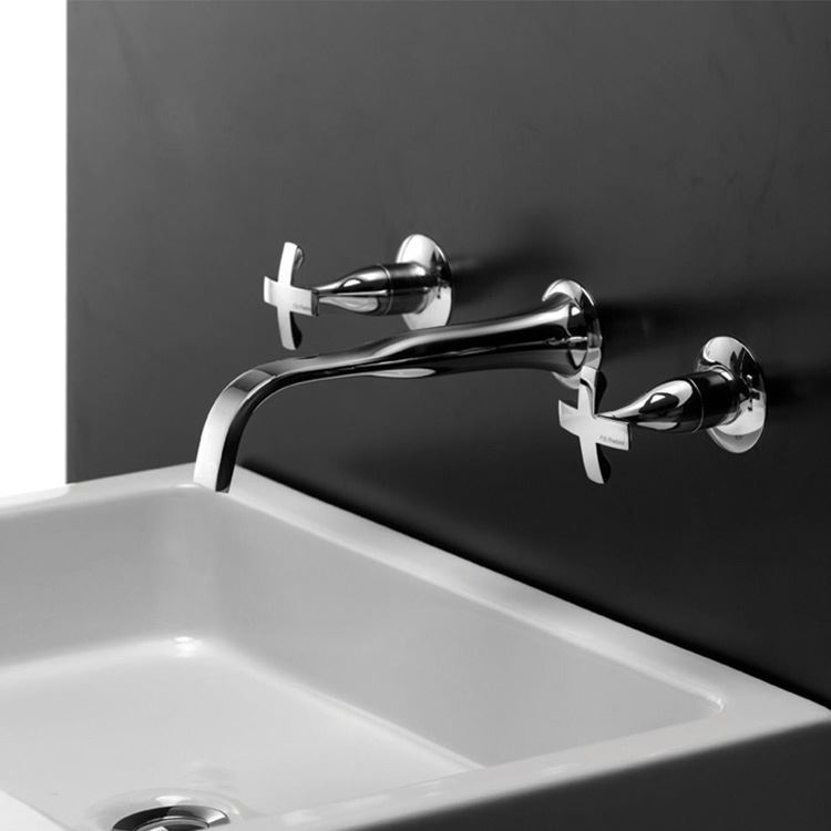 Batteria lavabo a parete Lucrezia Frattini